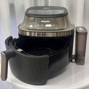 Noi chien khong dau kem hap PHILIPS NA54300 7.2L 4