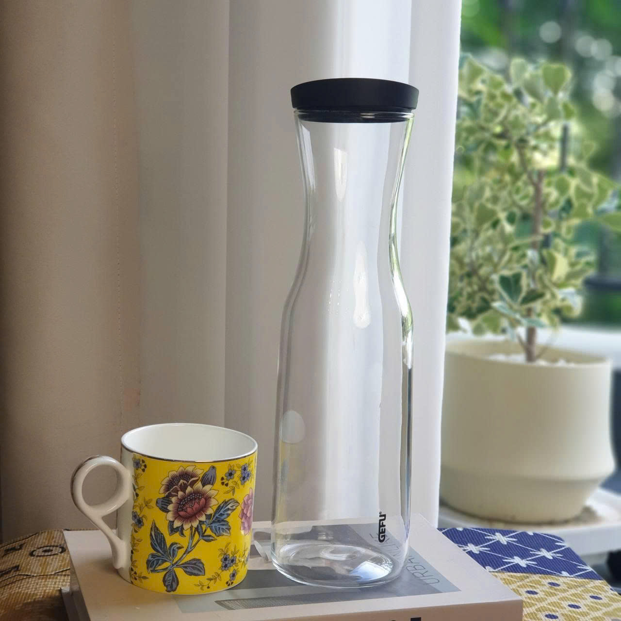 BÌNH NƯỚC THỦY TINH CAO CẤP GEFU 16500 SMARTLINE 1L 4 BINH NUOC THUY TINH CAO CAP GEFU 16500 SMARTLINE 1L 4